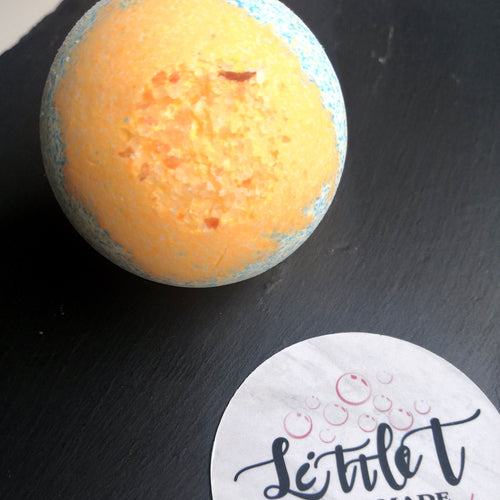 lavender aromatherapy bath bomb