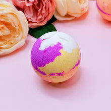 Load image into Gallery viewer, citrus bath bomb, essential oils, aromatherapy
