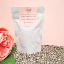 Load image into Gallery viewer, Peony and Blush Suede carpet freshener
