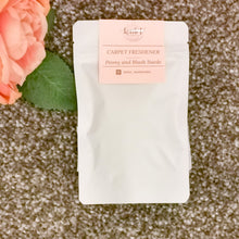 Load image into Gallery viewer, Peony and Blush Suede carpet freshener
