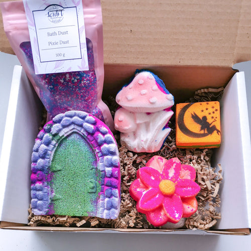 Fairy bath bomb gift box